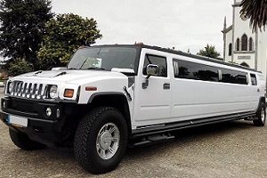 Main - Hummer Porto white - Limousines Transfer 247