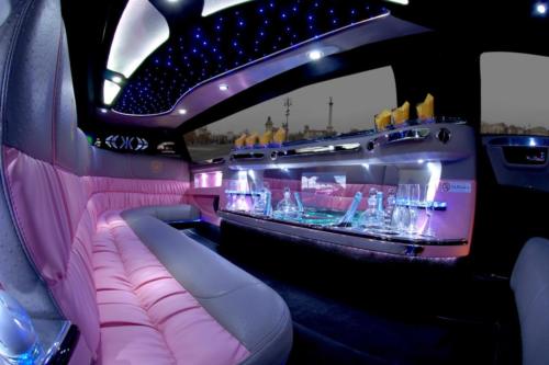 Pink Cadillac DTS Limousine, Budapest