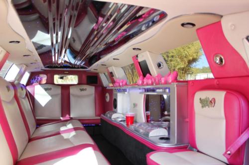 Pink Chrysler Limousine Benidorm 3